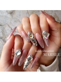 スカプル＆持ち込みネイル