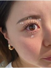 ショウイー 本店(Showy)/Lカールフラットラッシュ+下エク