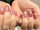 ハートいっぱいネイル