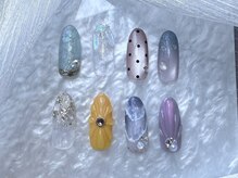 ミニュイネイルバイゼン(minuit nail by Zen)/期間限定スプリング2本アート