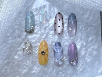 ミニュイネイルバイゼン(minuit nail by Zen)/期間限定スプリング2本アート