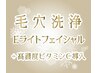 毛穴洗浄＋Eライトフェイシャル＋高濃度ビタミンC導入