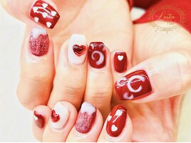 スノーハートネイル☆