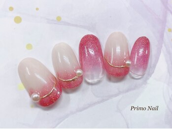 プリモネイル(PrimoNail)/★いちごシロップアート★