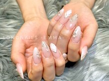 ロングネイルズ エマ(LongNails-Emma)/アート持ち込みシンプル