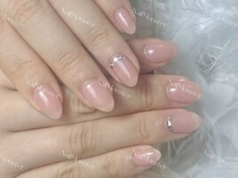 ワンカラー＋ストーン