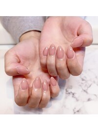 ちゅるんワンカラーネイル