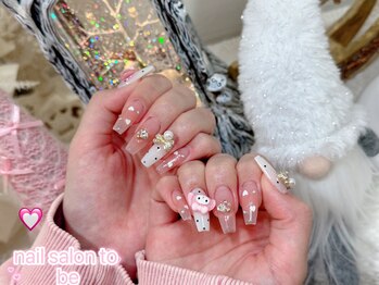 ネイルサロン トゥービー 御徒町上野(To Be)/スカルプ長さだし