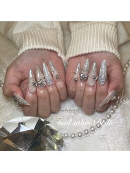 エスフィーネイルサロン ブリーユ(Esfy nailsalon Brille)/キラキラツイードネイル