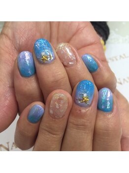 クリスタルネイル ボンベルタ橘店(CRYSTAL NAIL)/夏ネイル