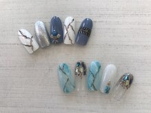 キャルショウナン バイ サンダンス(CALSHONAN by SUNDANCE)/大理石風ネイル☆