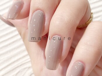 ブラウ ネイル パーティー(Blau Nail Party)の写真/《平日限定ケアプラン¥4400》丁寧なハンドケア+マニキュアカラーで手元から美しく♪また50色から選択可＊