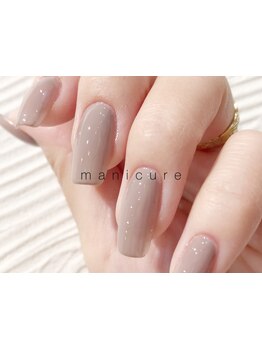 マニキュアメニューのあるサロン