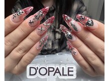 ドパルネイル 上野(DOPALE.Nail)/チップ長さ出し持ち込みデザイン