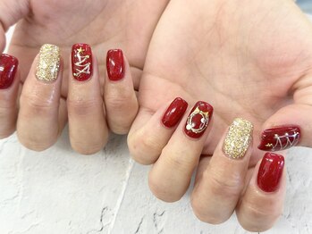 ディーネイル 池袋(D-nail)/【森】新作 クリスマスアート