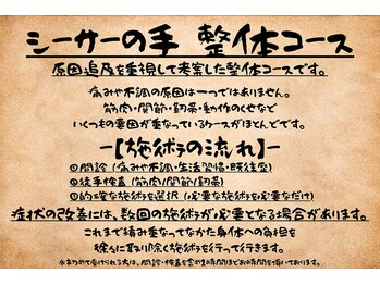 シーサーの手/整体コース