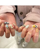 ディー ネイル アイラッシュ ヤバ(DEE nail×eyelash yaba)/a-61 120分アートフリー