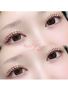 リアンラッシュ 上尾店(Rien Lash)の写真/【アンドヘルシー】エクステ×パーマで自然にぱっちり♪Rien Lashで叶える、垢抜け束感まつ毛◎
