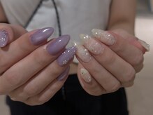 ミエル 錦糸町マルイ店(Miel)/レースネイル　夏ネイル　錦糸町
