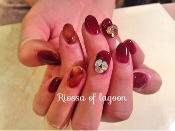 リオッサ オブ ラグーン(RIOSSA of Lagoon)/べっ甲ボルドー