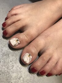 ～大理石ネイル～