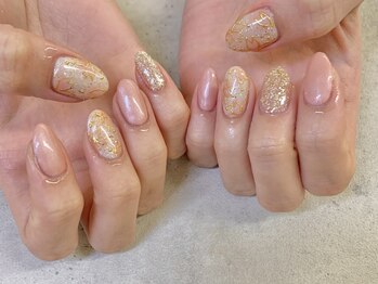 ネイルサロン ドゥ(Nail Salon Doux)/(平田)コンテスト24番☆桜ネイル