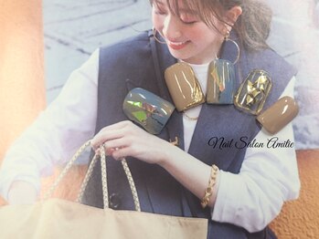 ネイルサロン アミティエ(Nail Salon Amitie)/. *casual nuance × amitie□*.