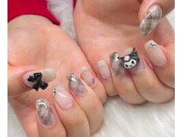 今春流行りチェックリボンクロミ