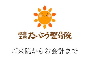 健康工房たいよう整骨院/ご来院からお会計まで