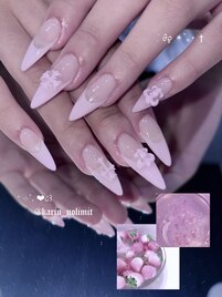 フィルイン/長さだしネイル