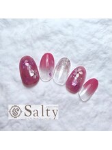 ネイルアンドアイラッシュサロン ソルティ 寺田町(salty)/３月４月選べるデザインコース