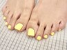 【フットネイル】★オフ無料★ワンカラー　￥8000→￥6000