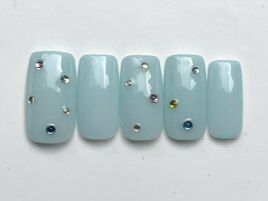 カラフルラインストーン¥7000