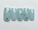 カラフルラインストーン¥7000