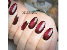 ディセンシア(DE:SENCIA)の雰囲気（ワンカラーもおすすめ#札幌ネイル#マグネット#長さ出し）