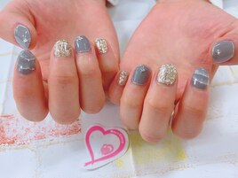 お洒落ニュアンスネイル