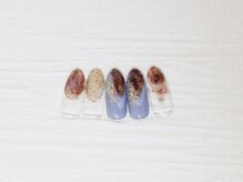 ティーエヌ 名古屋矢場町店/トレンドネイル￥5980