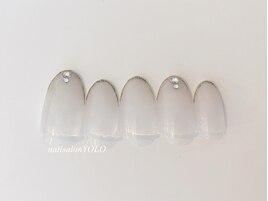 グラデ/ラメライン/細フレンチ