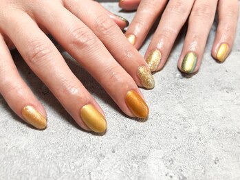 プルメリア(Plumeria)/【ハンド】ゴージャスワンカラー