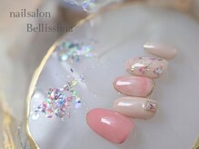ベリッシマ 北仙台(Bellissima)/ドライフラワーネイル♪