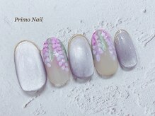 プリモネイル(PrimoNail)/★藤の花ネイル★