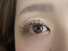 【自まつげ風！束感仕上げ可】フラットラ ッシュ100本/素肌になじむデザイン