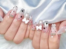 ブリンク(blink)/リボン/ドット/ハートネイル