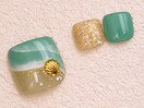 デザインフットネイル　6490円