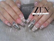 ゼン ネイル デザイン 池袋(ZEN NAIL DESIGN)/* 長 さだしやり放題×つけ放題