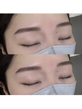 サッシーラッシュ(SASSY LASH)/美眉WAX+眉メイク+毛量調整