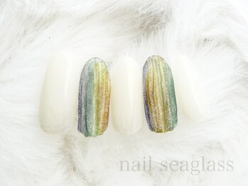 ネイル シーグラス(nail seaglass)/New season定額