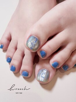 ブローチ(BRooCH)/【Foot】選べるart2本コース
