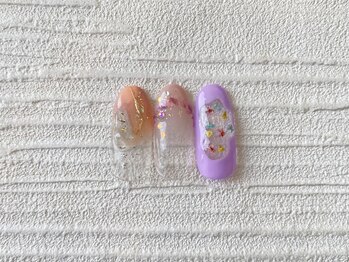 ルチア ネイルアンドアイラッシュ 元今泉店(Lucia)/定額ジェル　オフ込　￥7600～