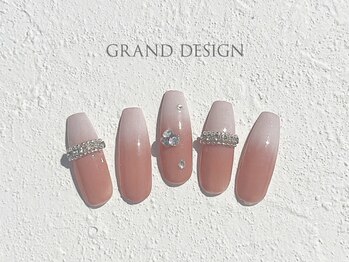 グランドデザイン 岐阜店(GRAND DESIGN)/ワンホンネイルC¥9900